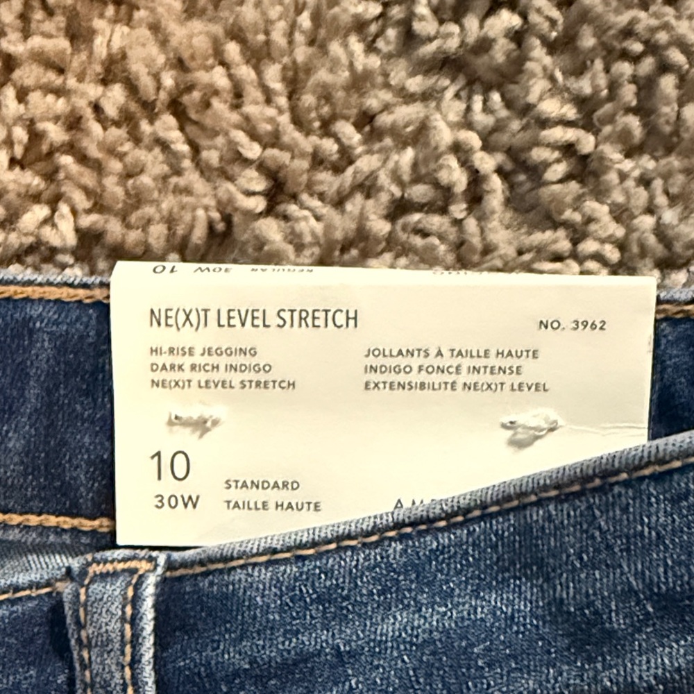 American Eagle Outfitters Women's Dark Blue Skinny Jeans - Picture 4 of 7